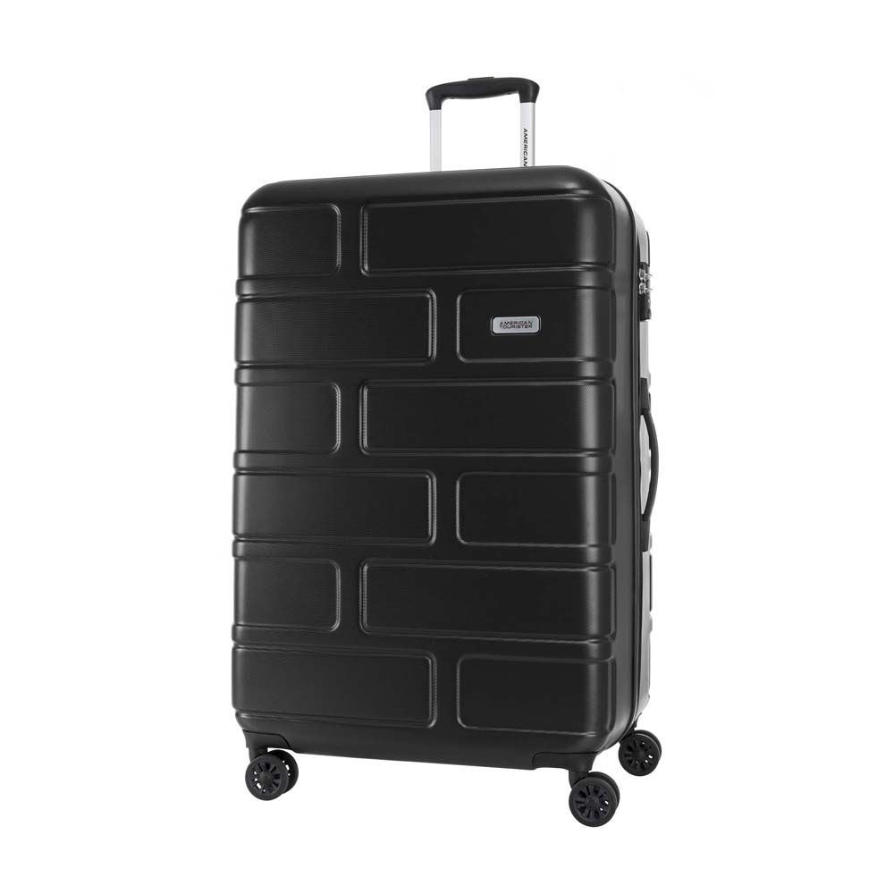 American Tourister - Bricklane Luggage Trolly Bag Spinner - 80cm - Black