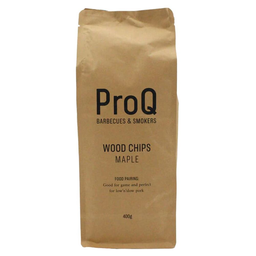 Proq - Maple Wood Smoking Chips Bag - 400 gm