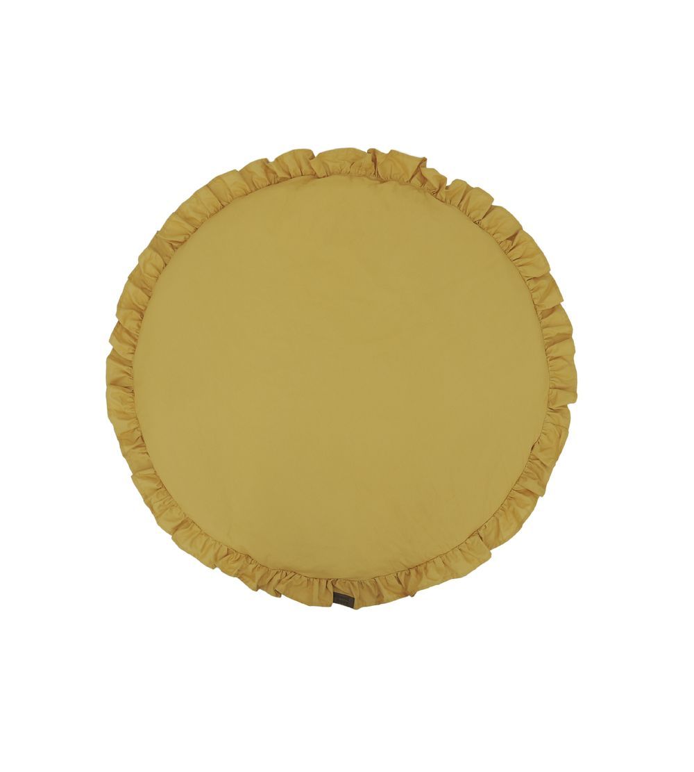 Bibena Nova - Camper Round Play Mat - Mustard