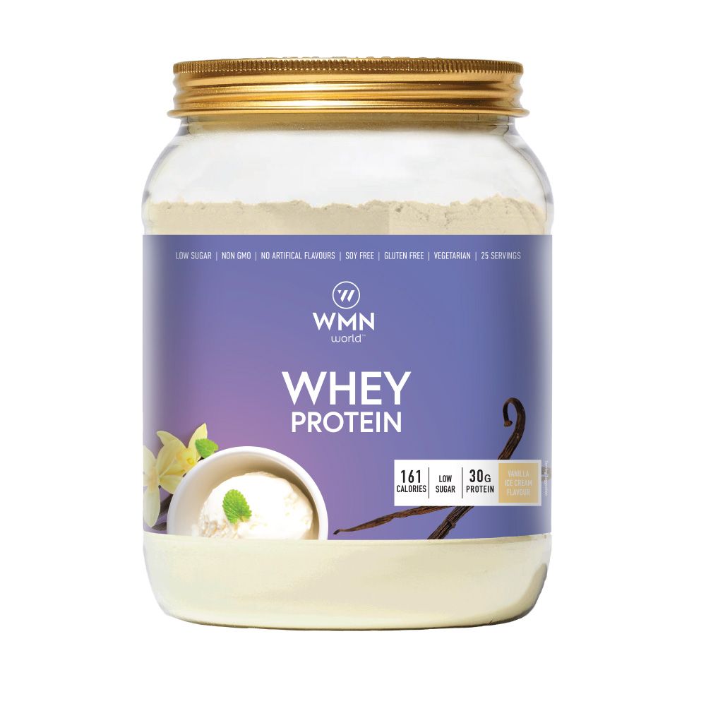 WMN World - Premium Grass-fed Whey Protein - Vanilla Ice Cream 500g