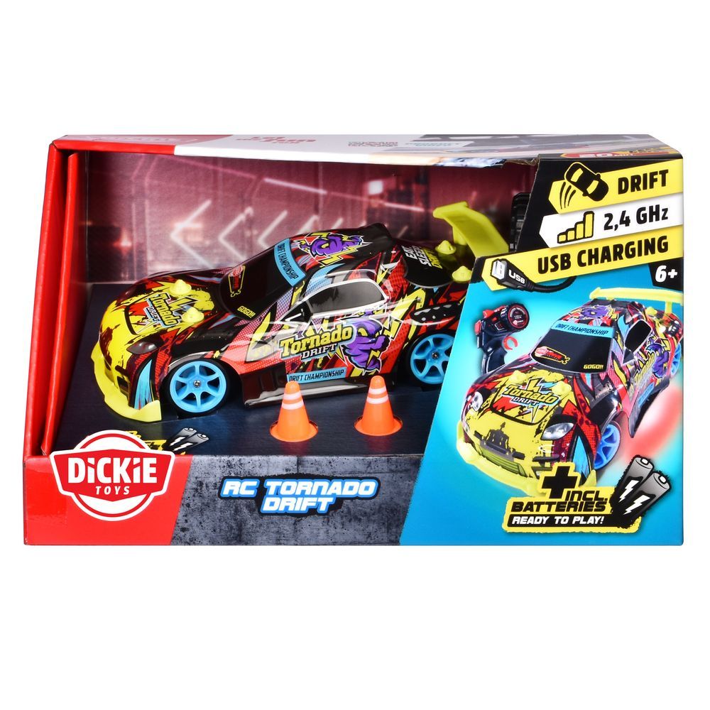 Dickie - RC Tornado Drift Vehicle Playset