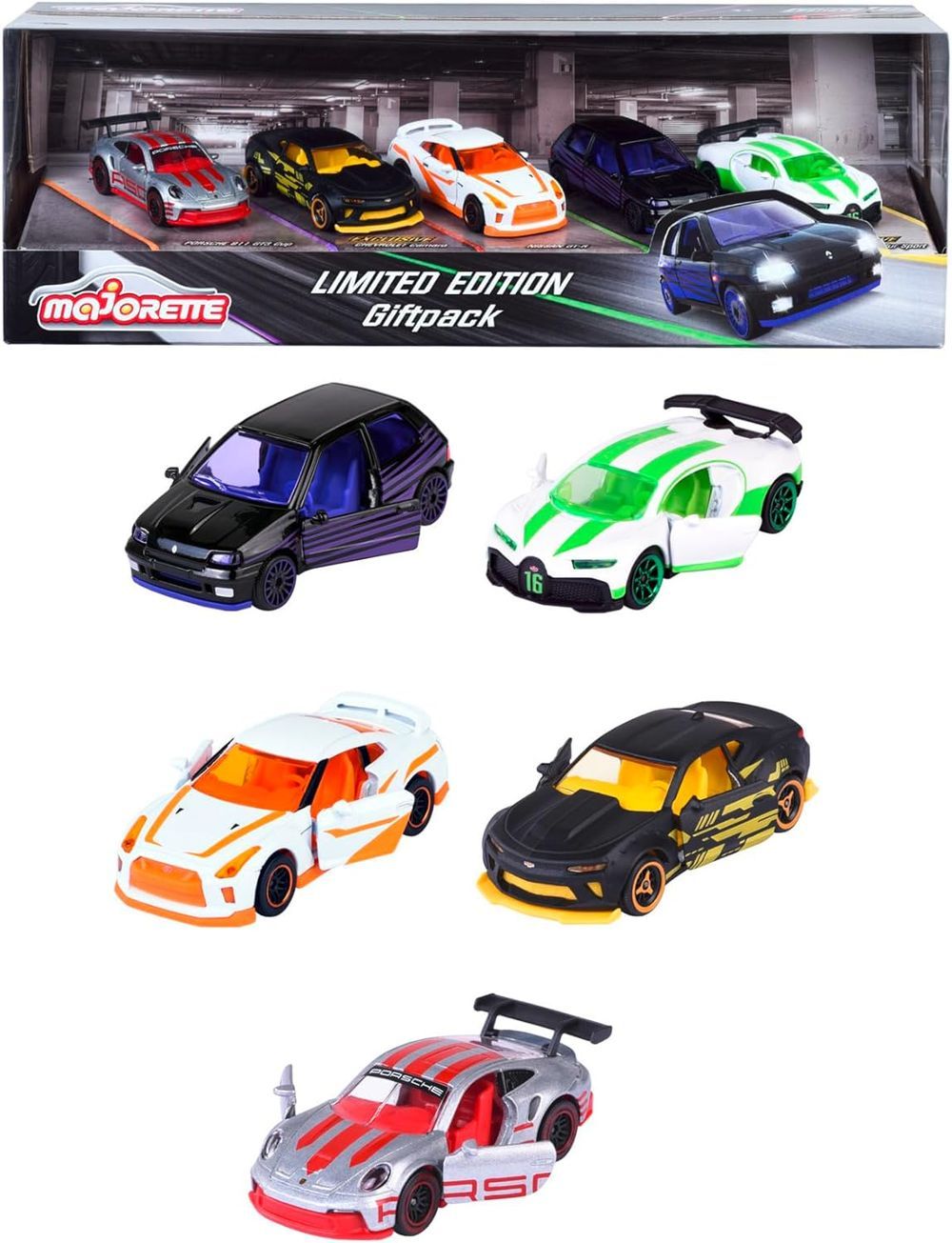 Majorette - Limited Edition 10 Cars Gift Pack - 5pcs