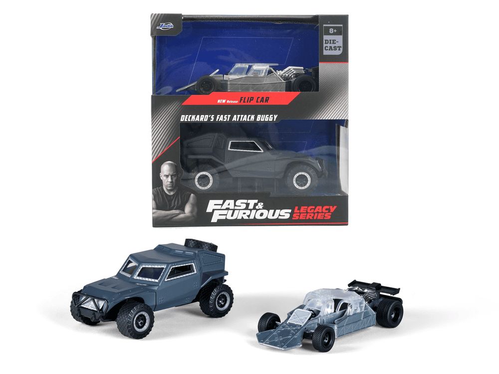 Jada - Fast And Furious Deckard's Fast Attack Buggy Vehicle Set - 2 Pcs