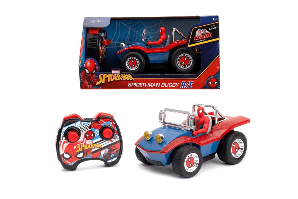 Jada - Marvel Spider-Man RC Buggy Vehicle Playset