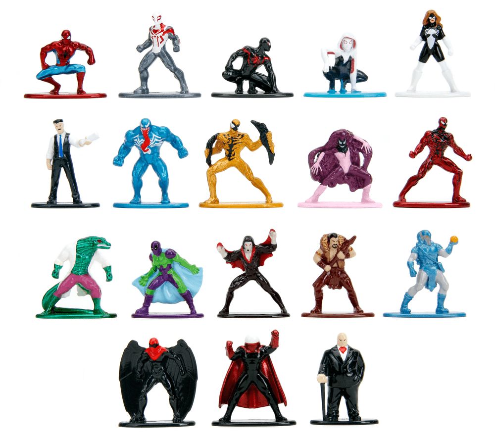 Jada - Marvel Wave 9 Nano Figures - 18 Pcs - 4cm