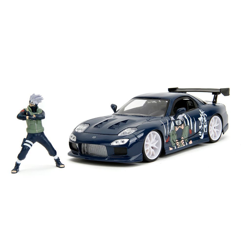 Jada - Naruto Kakashi Hatake And 1993 Mazda RX-7 Playset - 2 Pcs