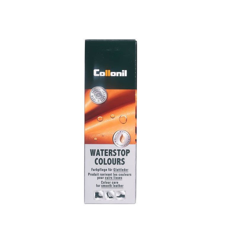 Collonil - Waterstop Colours Leather Cream - Mahogany - 75ml