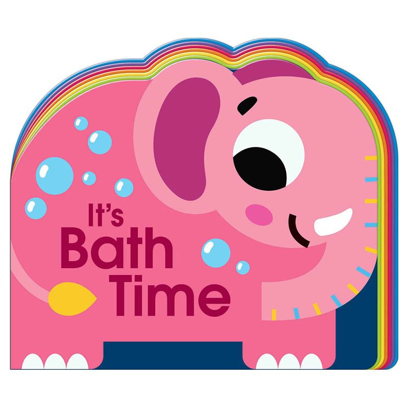 It's Bath Time Chunky Curved Board Book