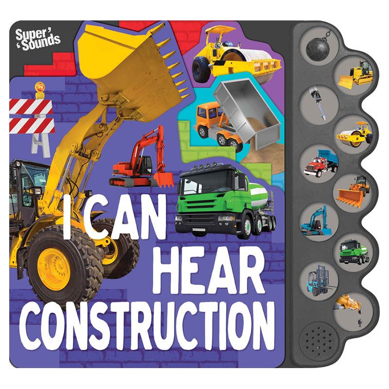 I Can Hear Construction Vol. 2 10-Button Sound Book