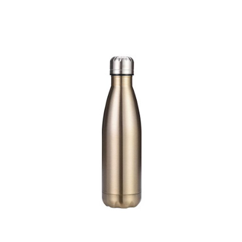 Star Babies - Stainless Steel Vacuum Water Bottle - Gold - 500 ml