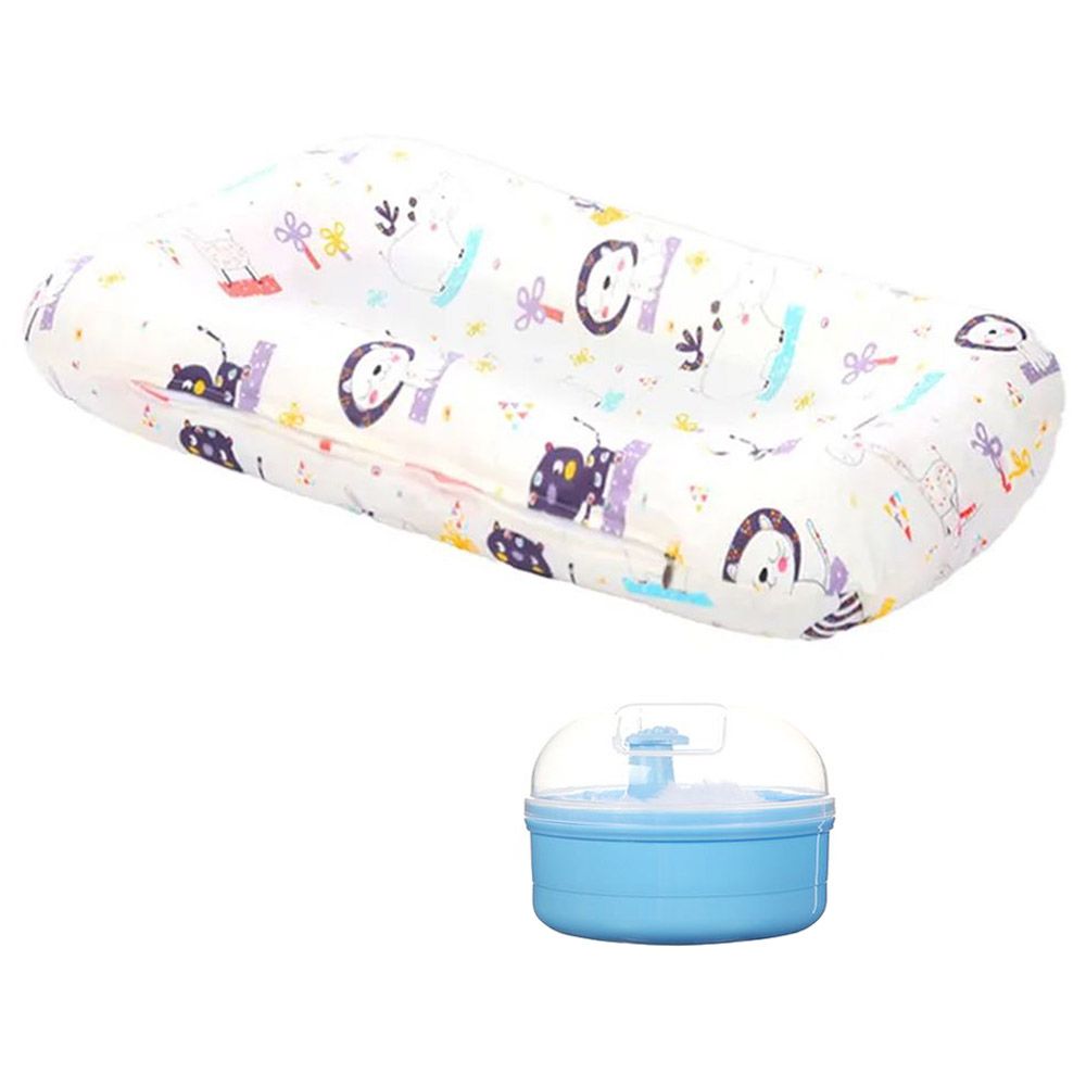 Star Babies - Changing Pad w/ Powder Puff - Blue