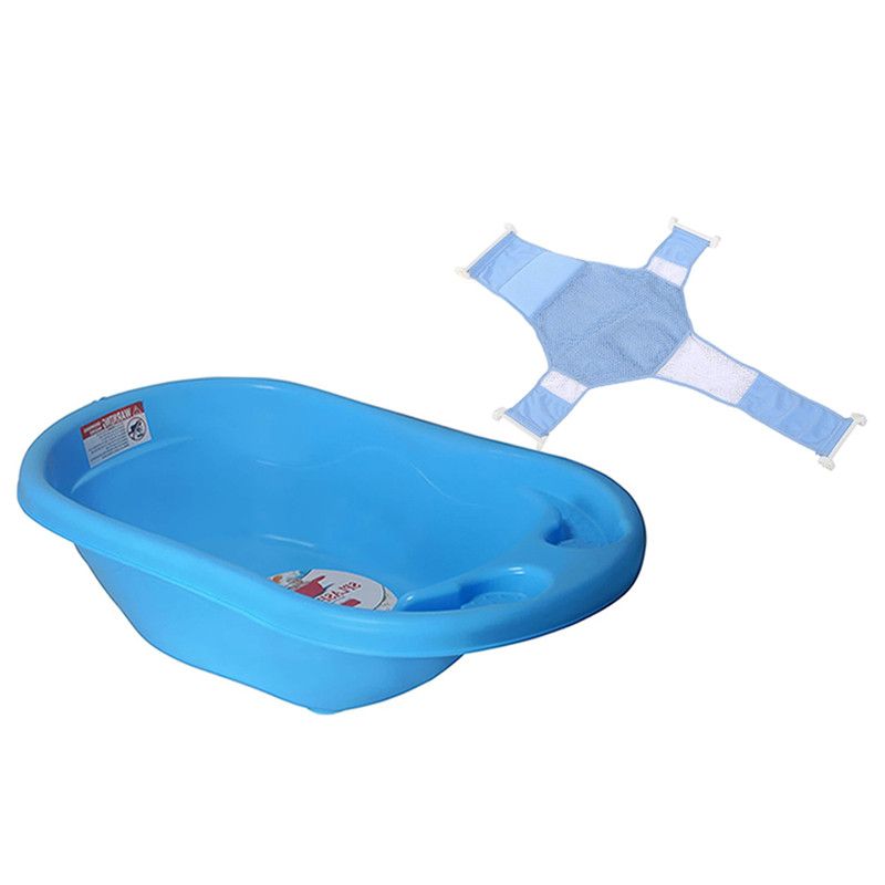 Star Babies - Sunbaby Splash Bathtub With Bath Support - Blue