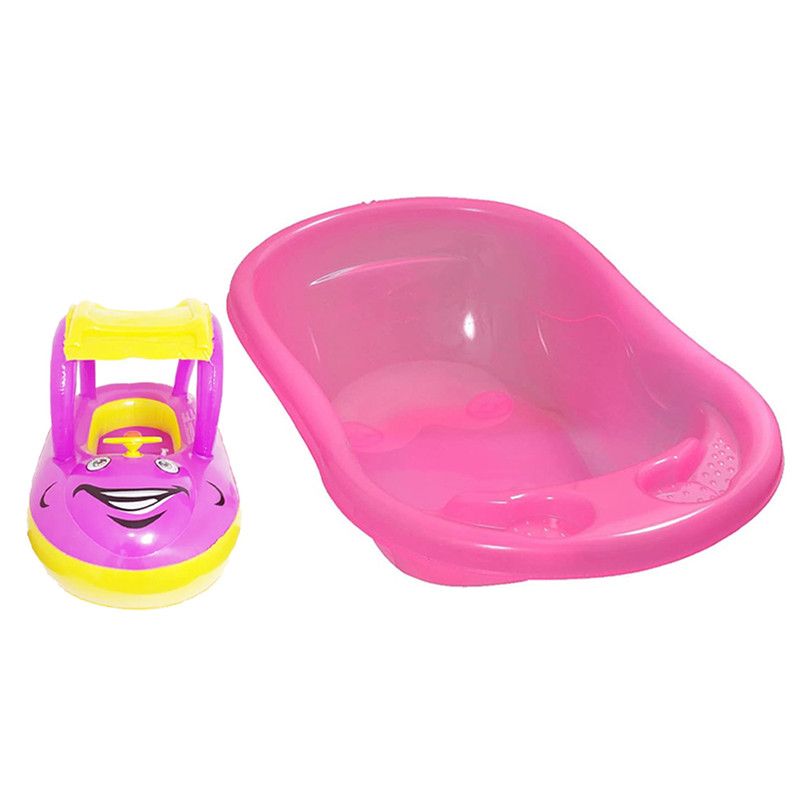 Star Babies - Sunbaby Splash Bath Tub With Baby Float - PInk