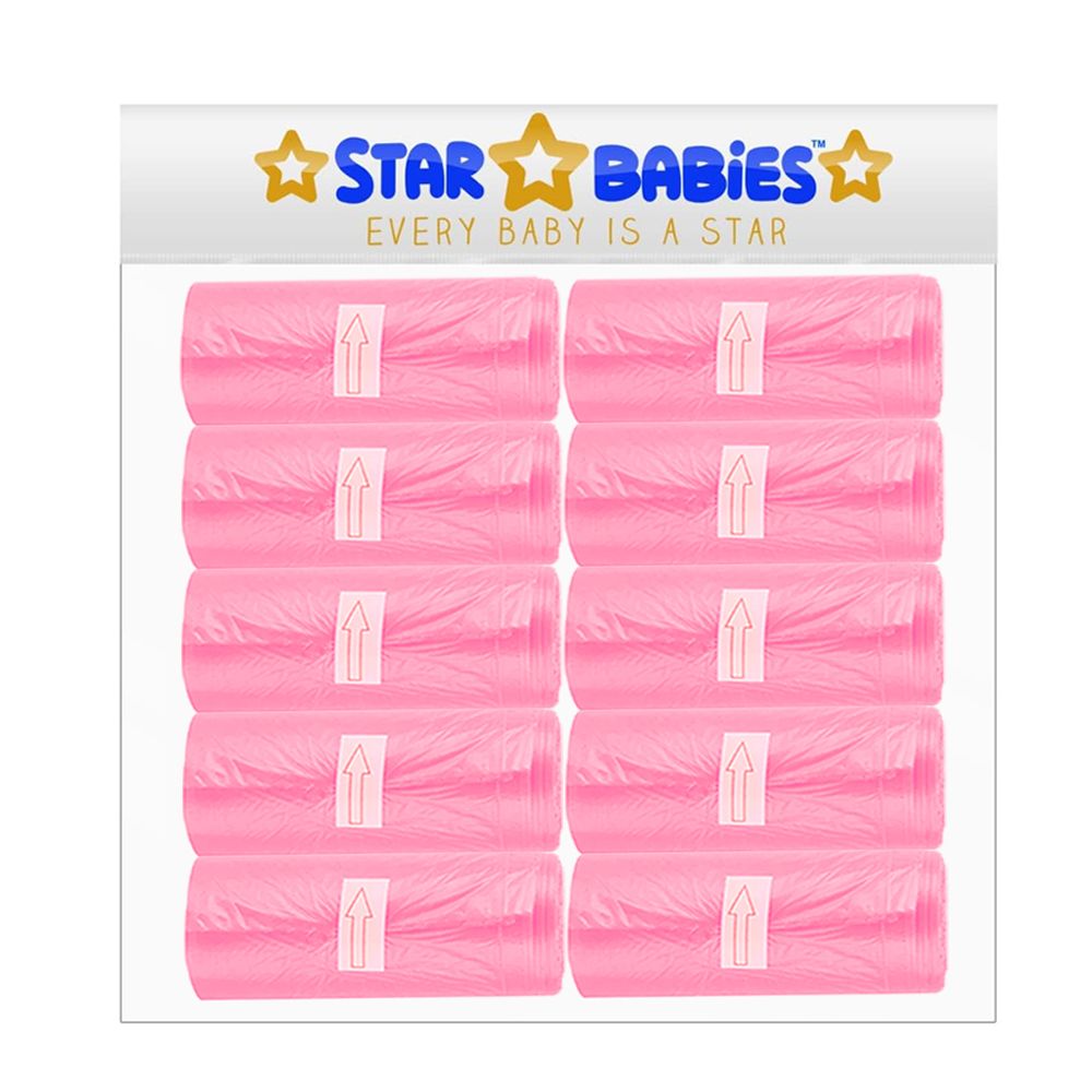 Star Babies - Scented Bags - Pink - Pack of 10 - 150 Pcs