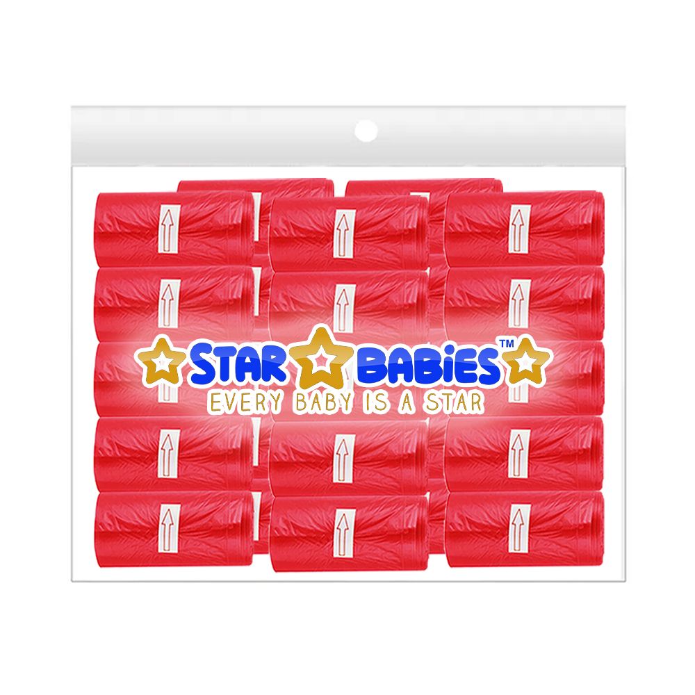 Star Babies - Scented Bags Pack Of 25 - 375s - Red