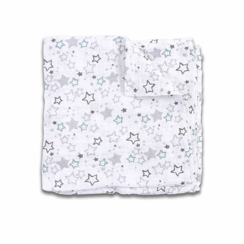 Factory Price - Swaddle Baby Gift Set - Stars Printed