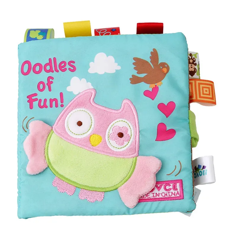 Andres Oodles Of Fun Activity Cloth Book - Owl