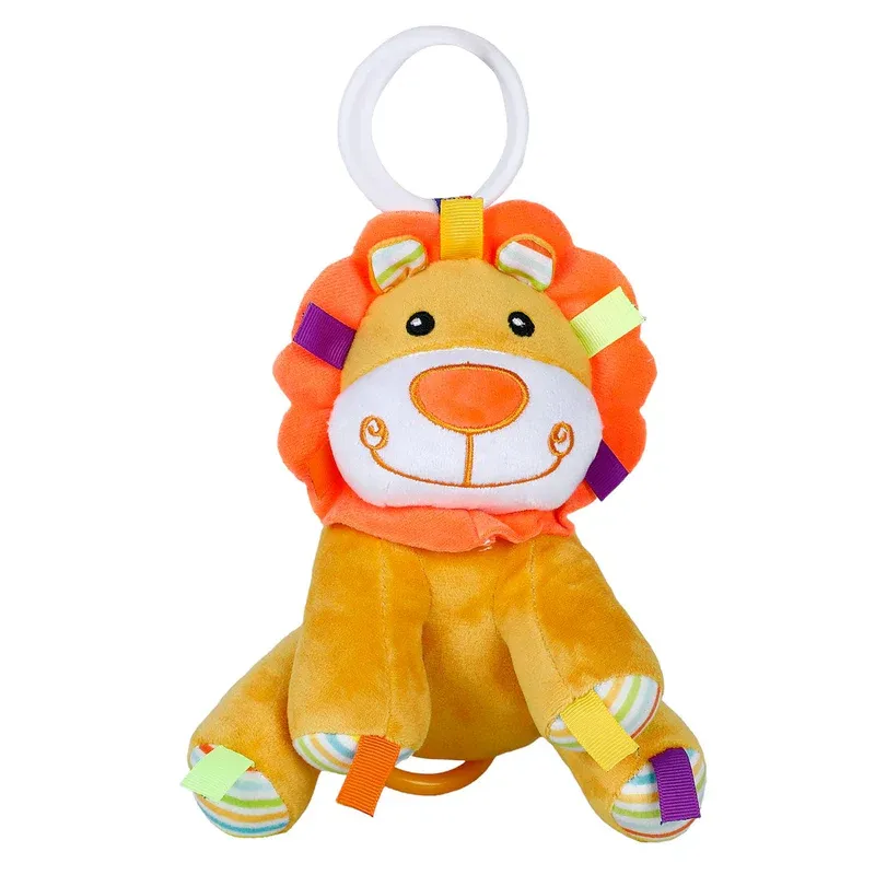 Factory Price - Carly Animal Stuffed Plush Crib And Stroller Toy - Lion