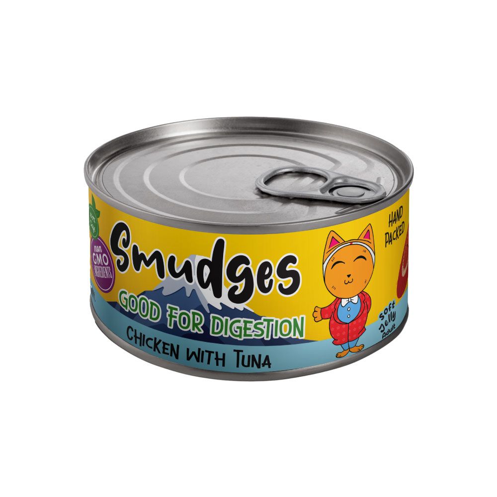 Nutrapet - Smudges Chicken Flakes With Tuna Soft Jelly - 80g