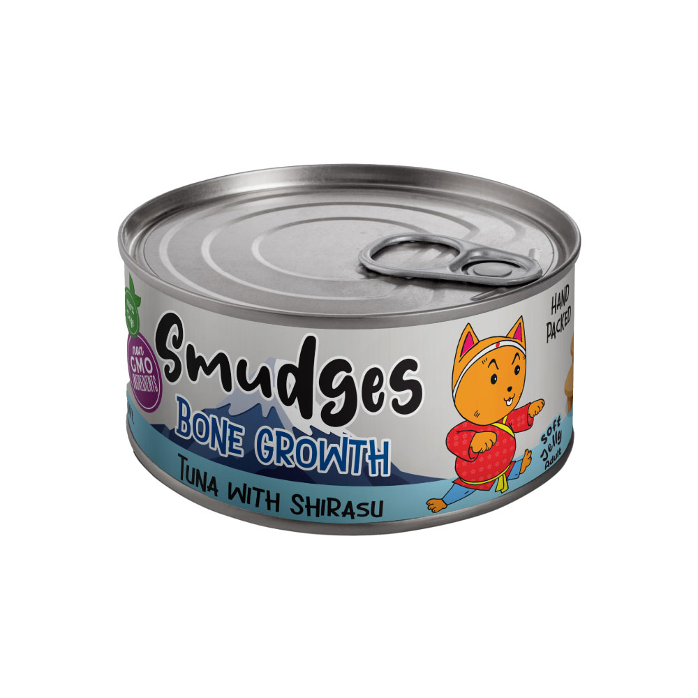 Nutrapet - Smudges Tuna Flakes With Shirasu Soft Jelly - 80g