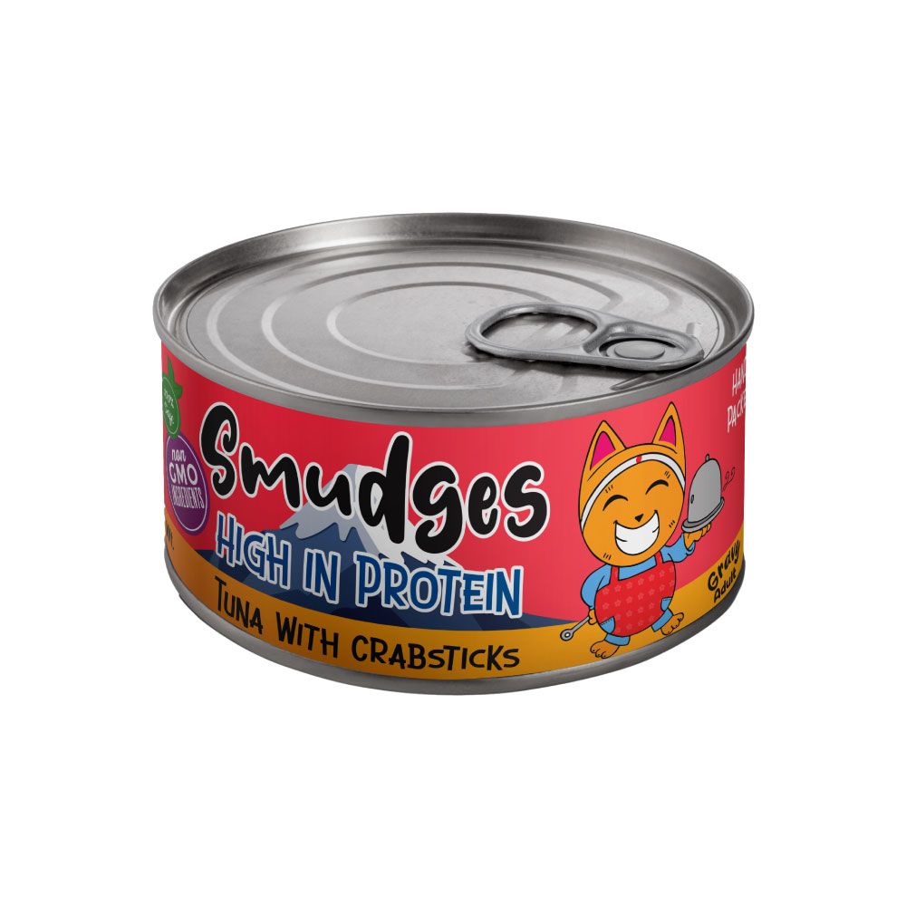 Nutrapet - Smudges Tuna With Crabsticks In gravy - 80g