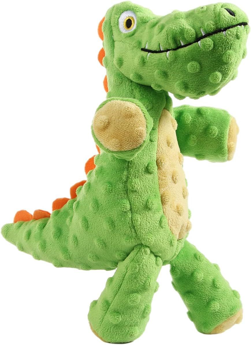 Nutrapet - Plush Pet Crocodile Dog Toy - Style May Vary - 1 Pc