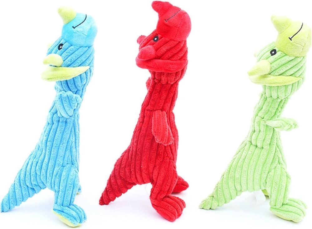 Nutrapet - Plush Pet Flying Dragon Dog Toy - Style May Vary - 1 Pc