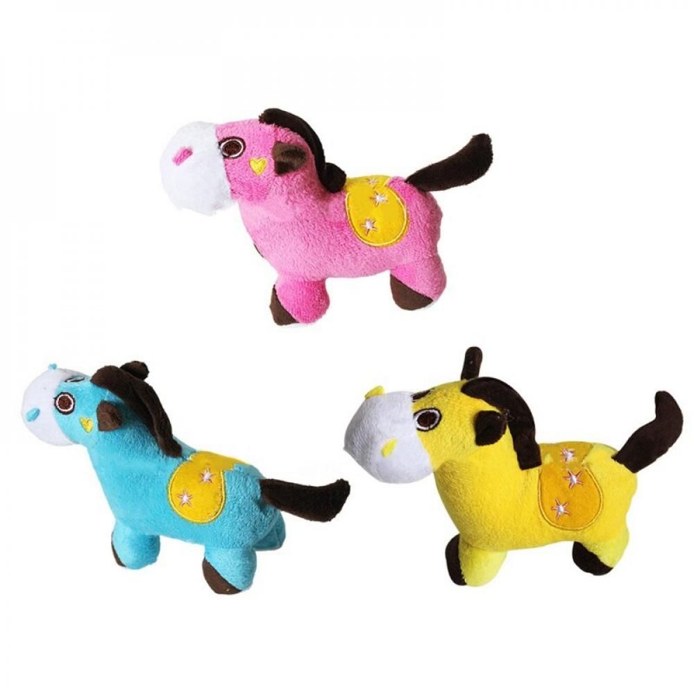 Nutrapet - Squeakz Plush Flying Cow Dog Toy - Style May Vary - 1 Pc