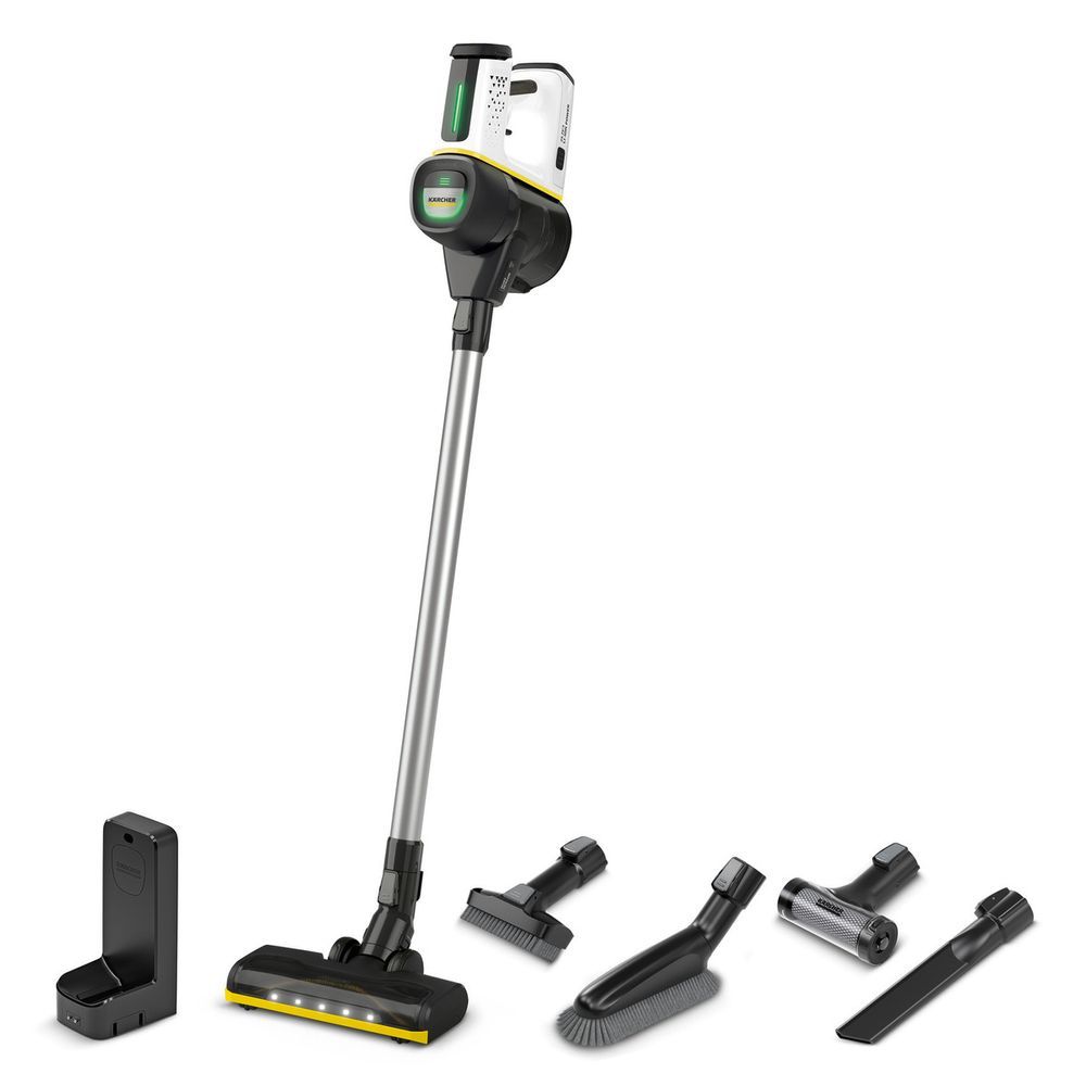 Karcher - YourMax Cordless Upright Vacuum Cleaner VC 7 - White