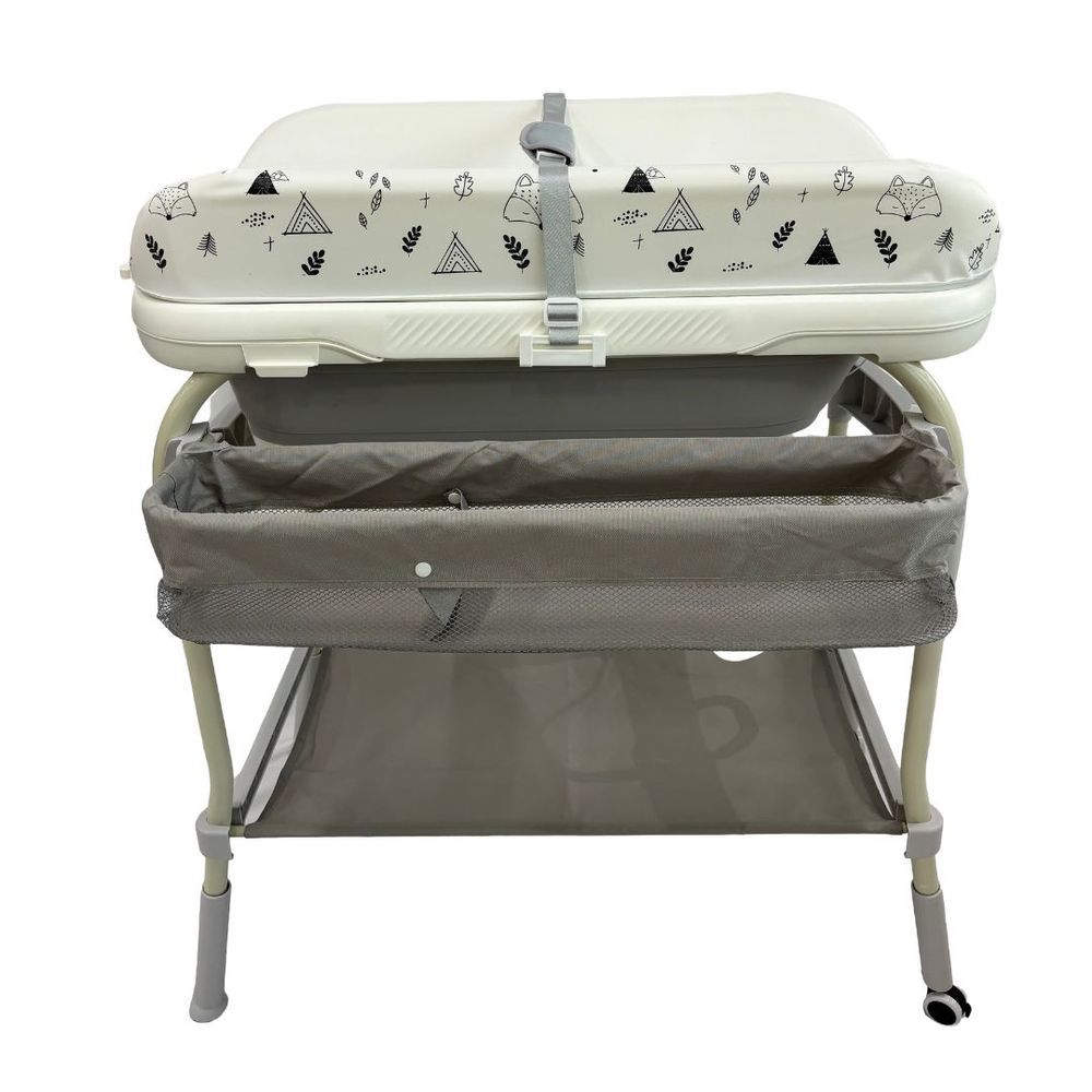 Mini Panda - DigiSplash Baby Bath Station - White/Grey