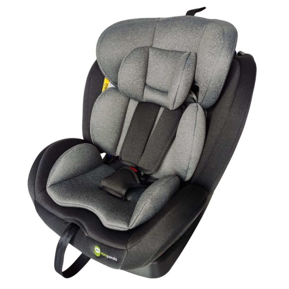 Mini Panda - Kai 360 Swivel Guard Car Seat - Charcoal