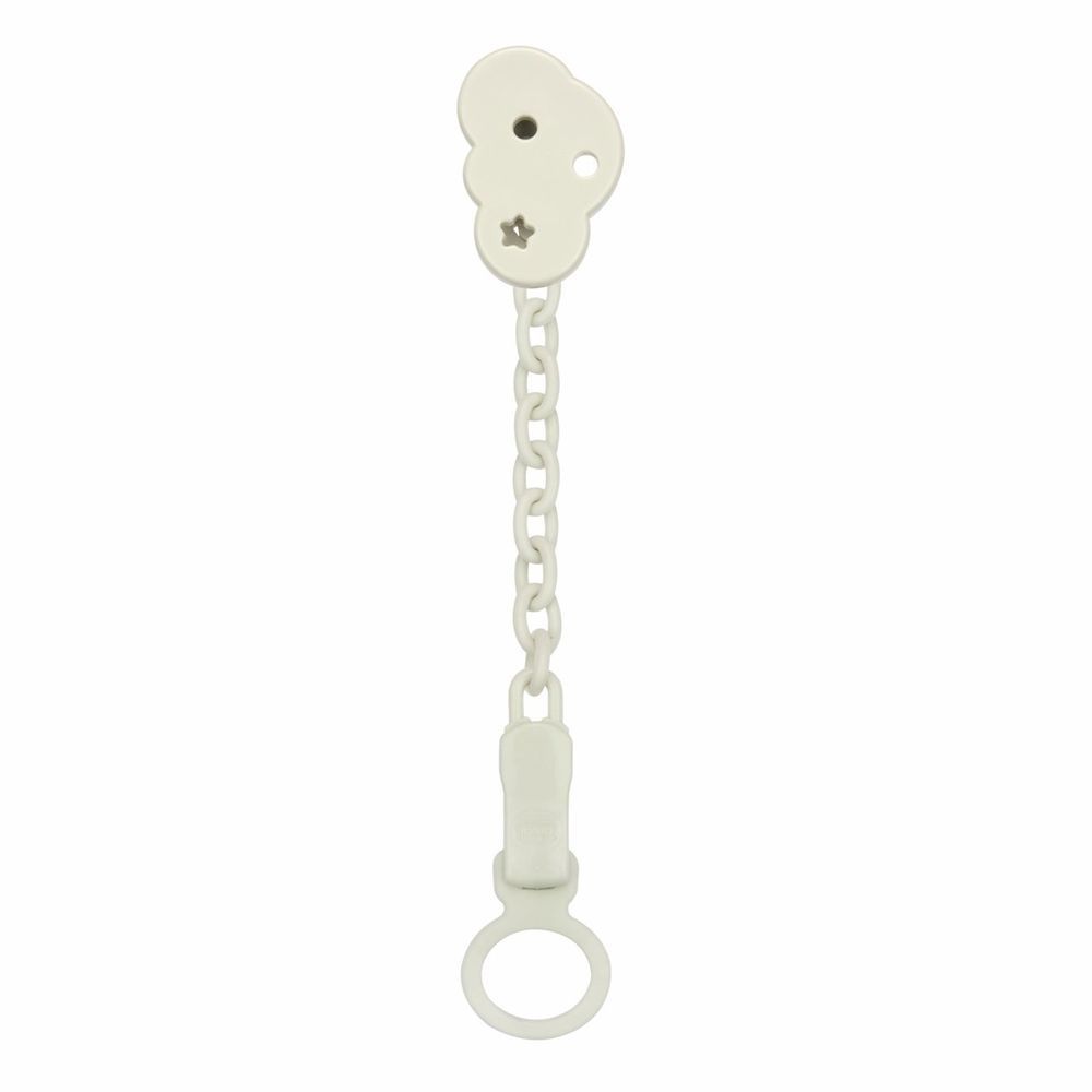 Chicco - All You Can Pacifier Clip - Cloud - Grey