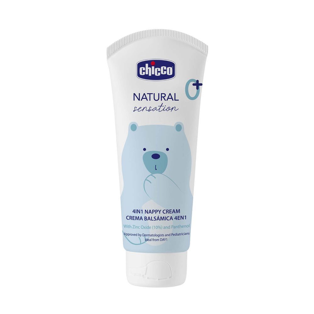 Chicco - Natural Sensation 4in1 Nappy Cream - 100ml - 0m+