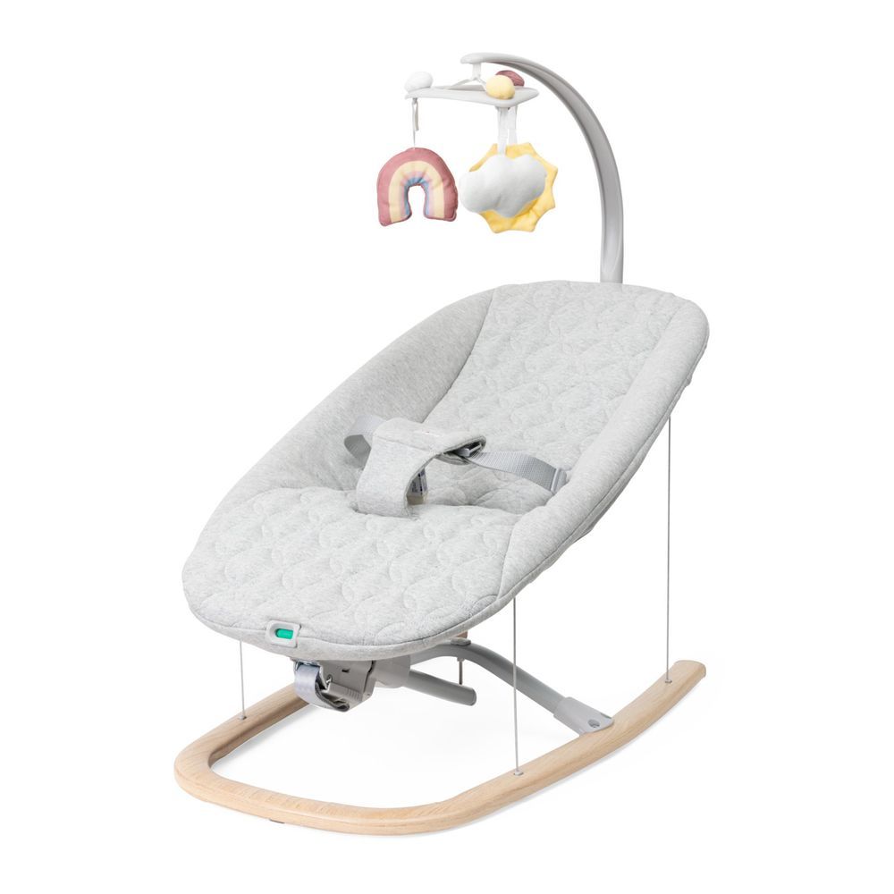 Chicco - Zen Wave Wooden Bouncer - Grey