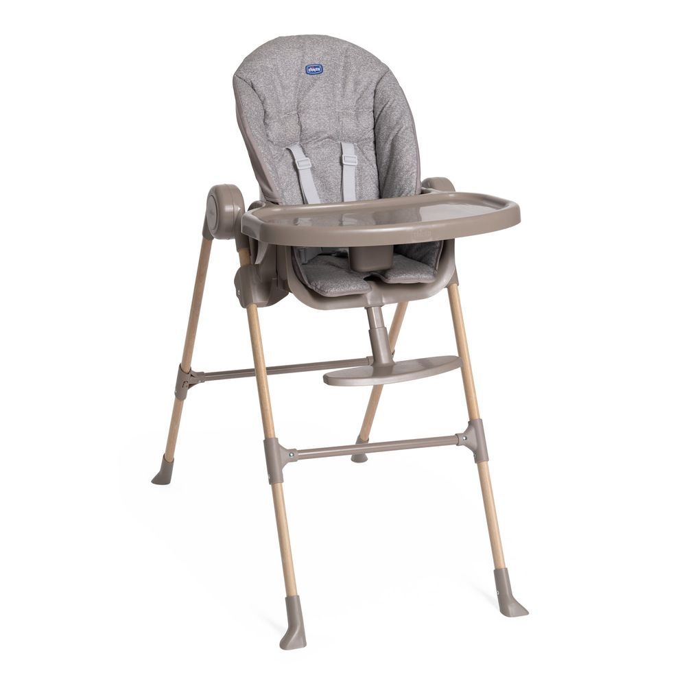 Chicco - Polly Essential Foldable High Chair - Ash