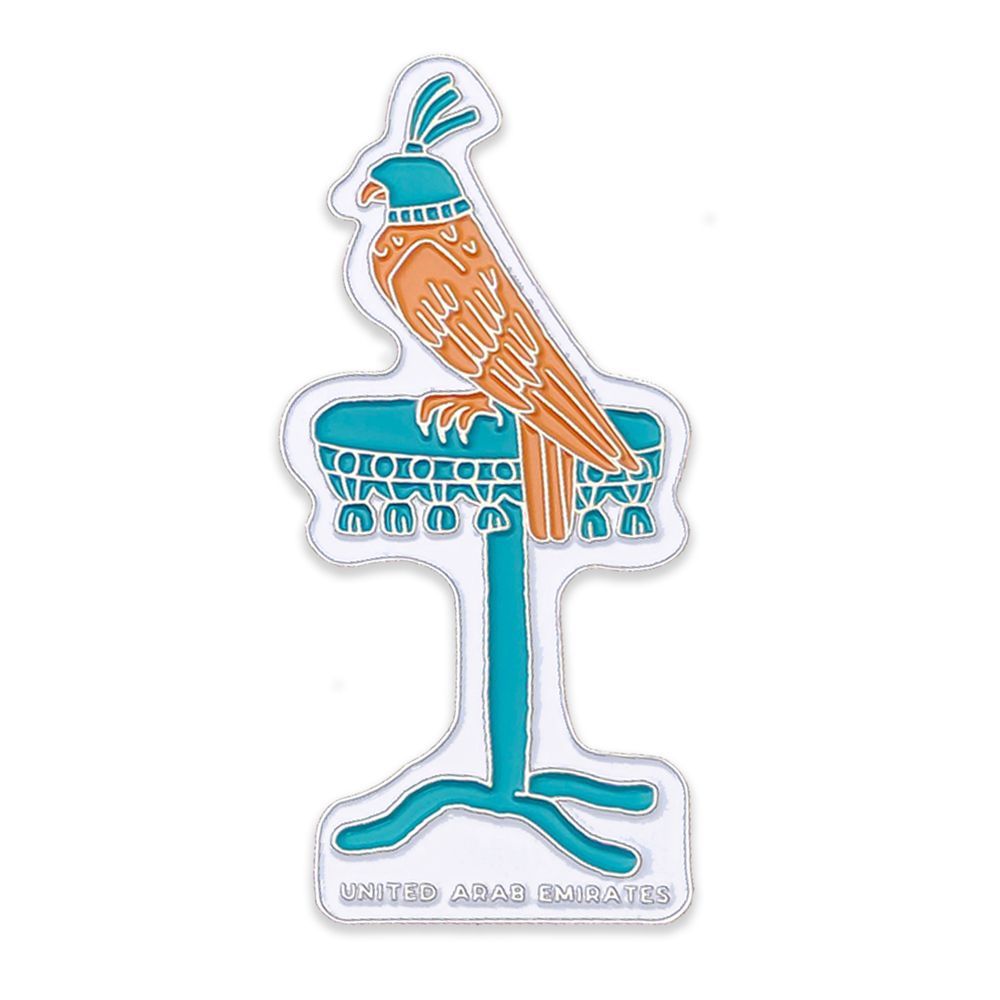 Little Majlis - Enamel Magnet Falcon