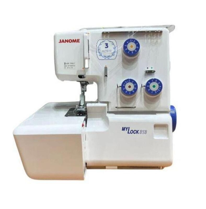 Janome - Mylock 313 Overlock Machine - White