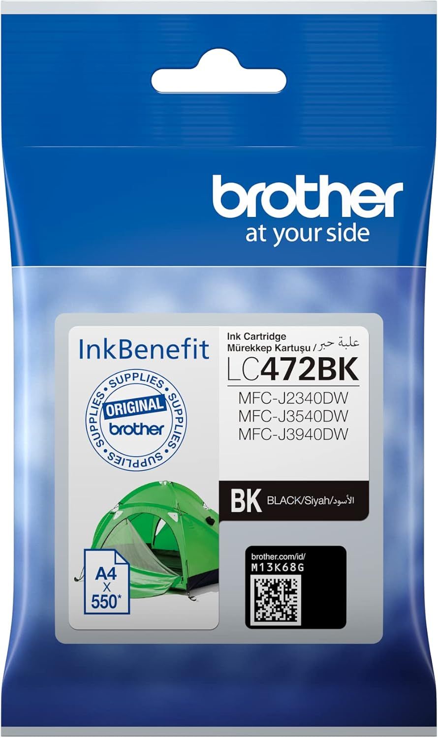 Brother - LC472 Ink Cartridge - Black