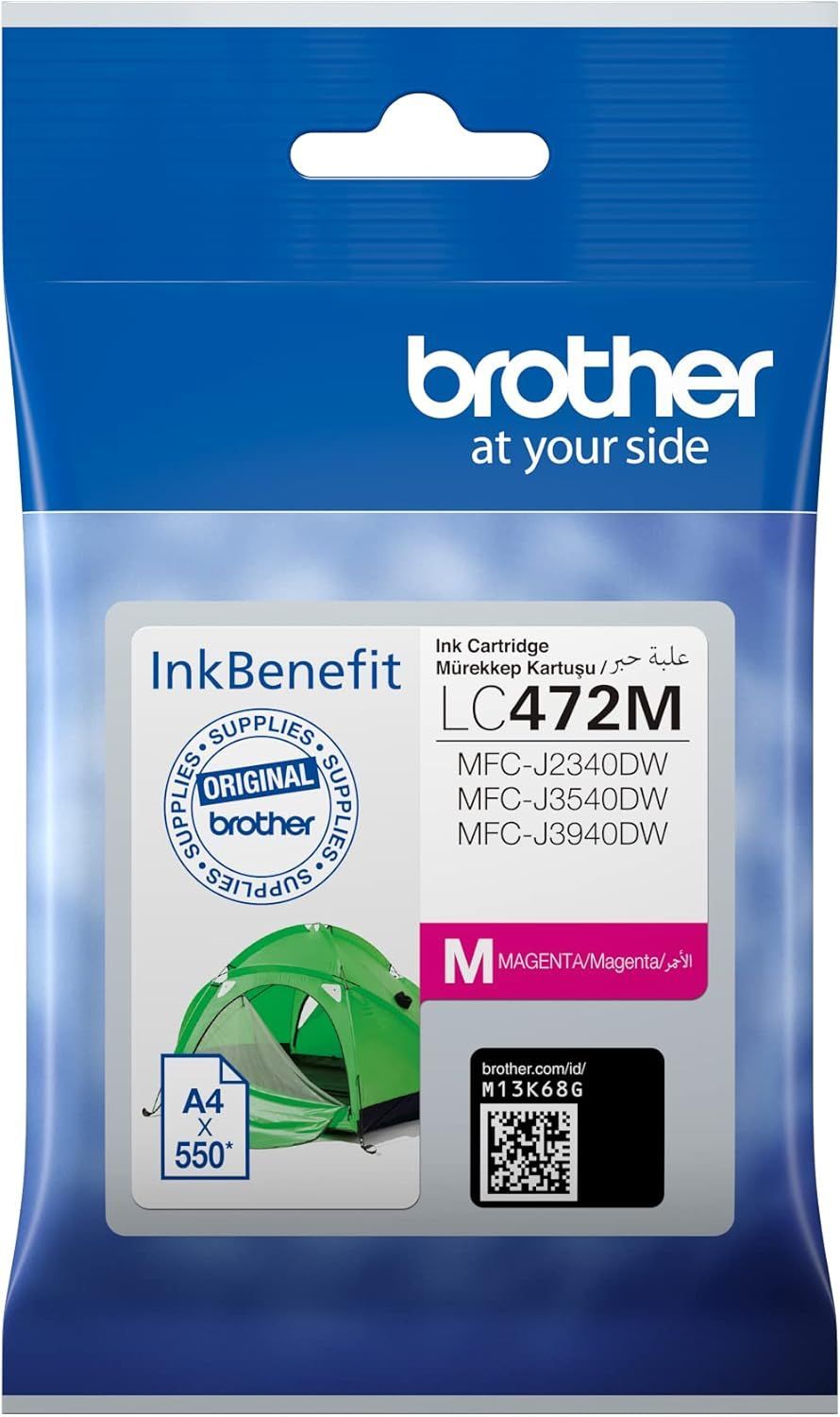 Brother - LC472 Ink Cartridge - Magenta