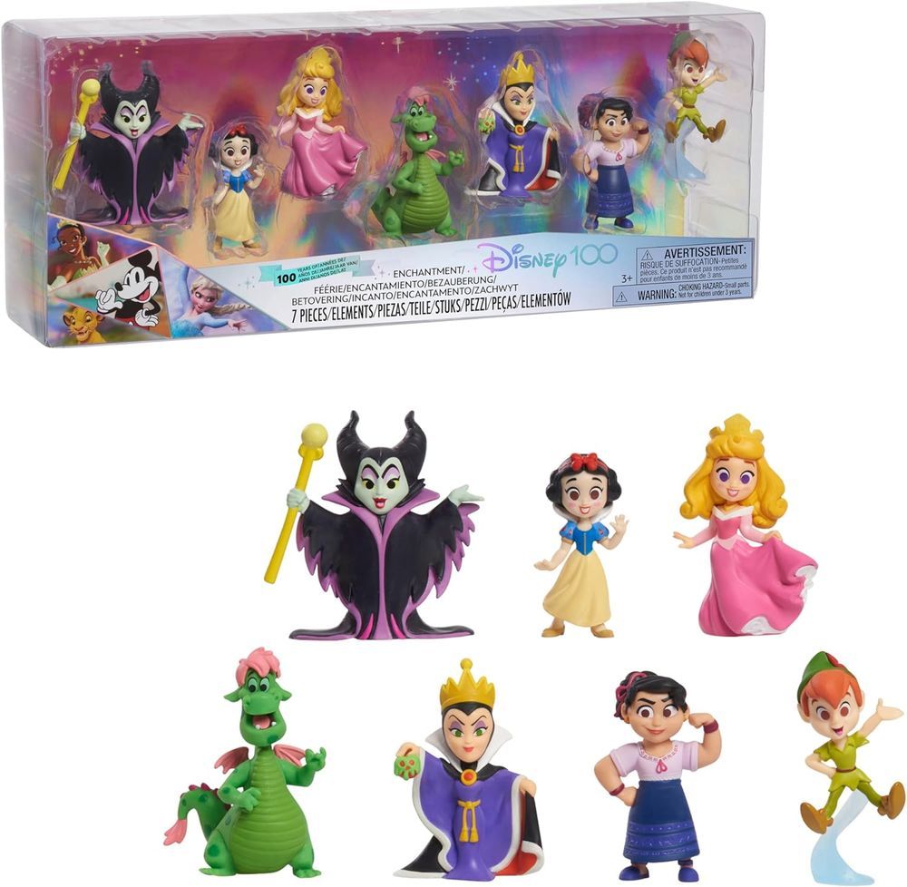 Disney - 100 Years Celebration Figures - Enchantment - 7pcs