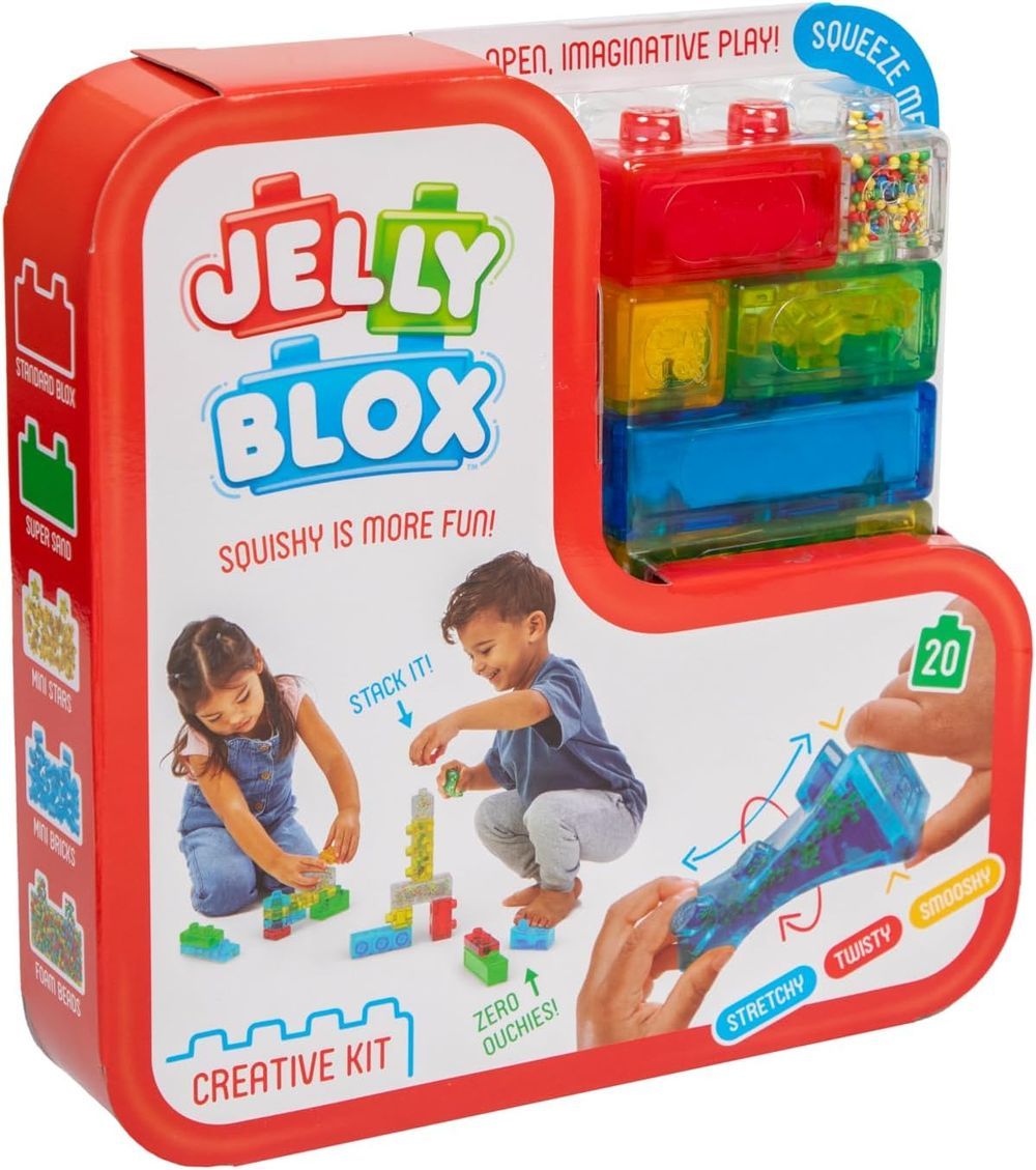 Jelly Blox - Building Block Creative Kit - 30 Pcs