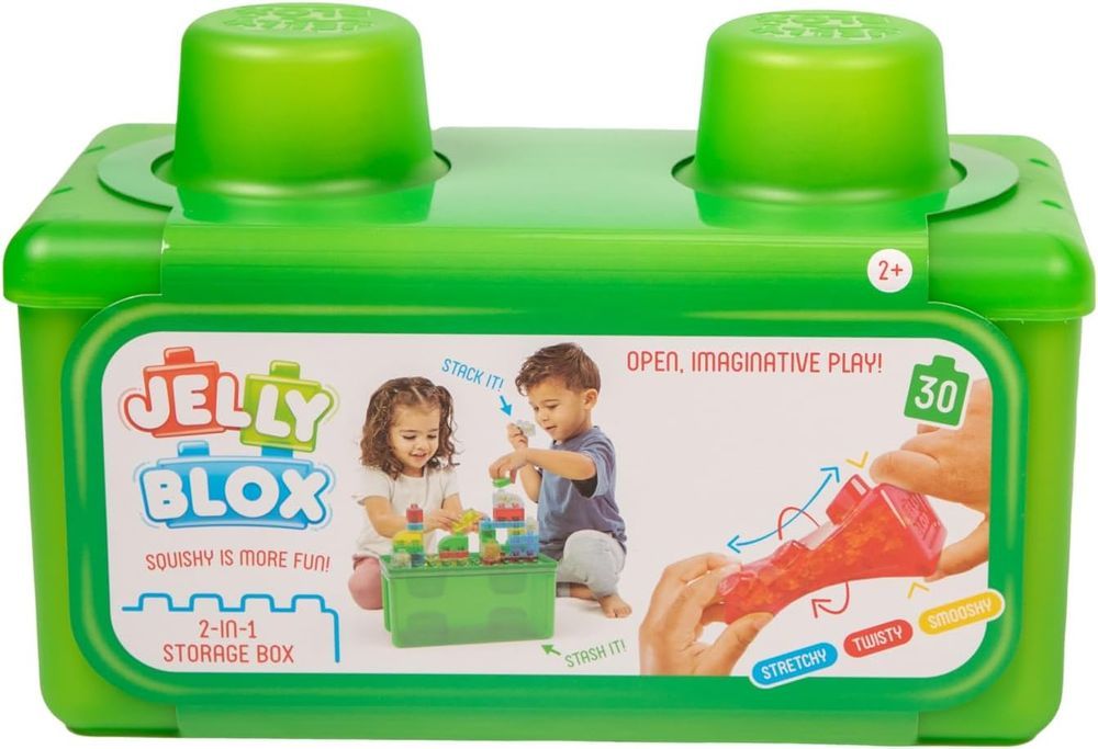 Jelly Blox - 2-In-1 Building Block Set - 20 Pcs