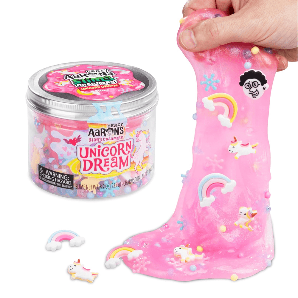 Crazy Aaron’s - Unicorn Charmers Dream Floral Scented Super Stretchy Slime