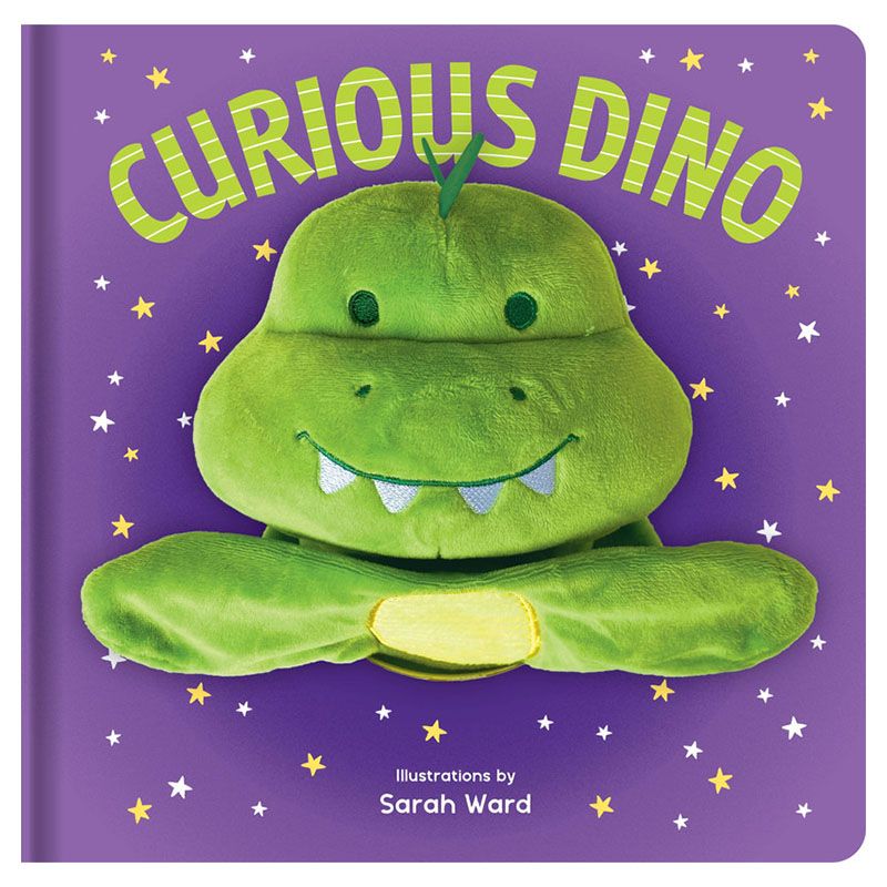 Curious Dino Hand Puppet Book