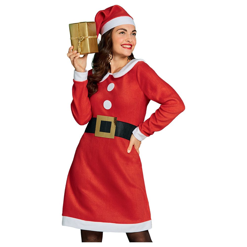 Mad Toys - Mrs. Claus Adult Christmas Costume - Red