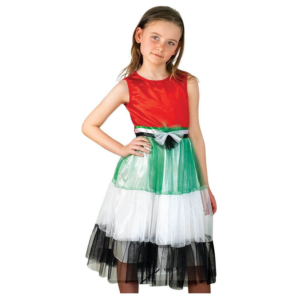 Mad Toys - UAE National Bow Kids Dress