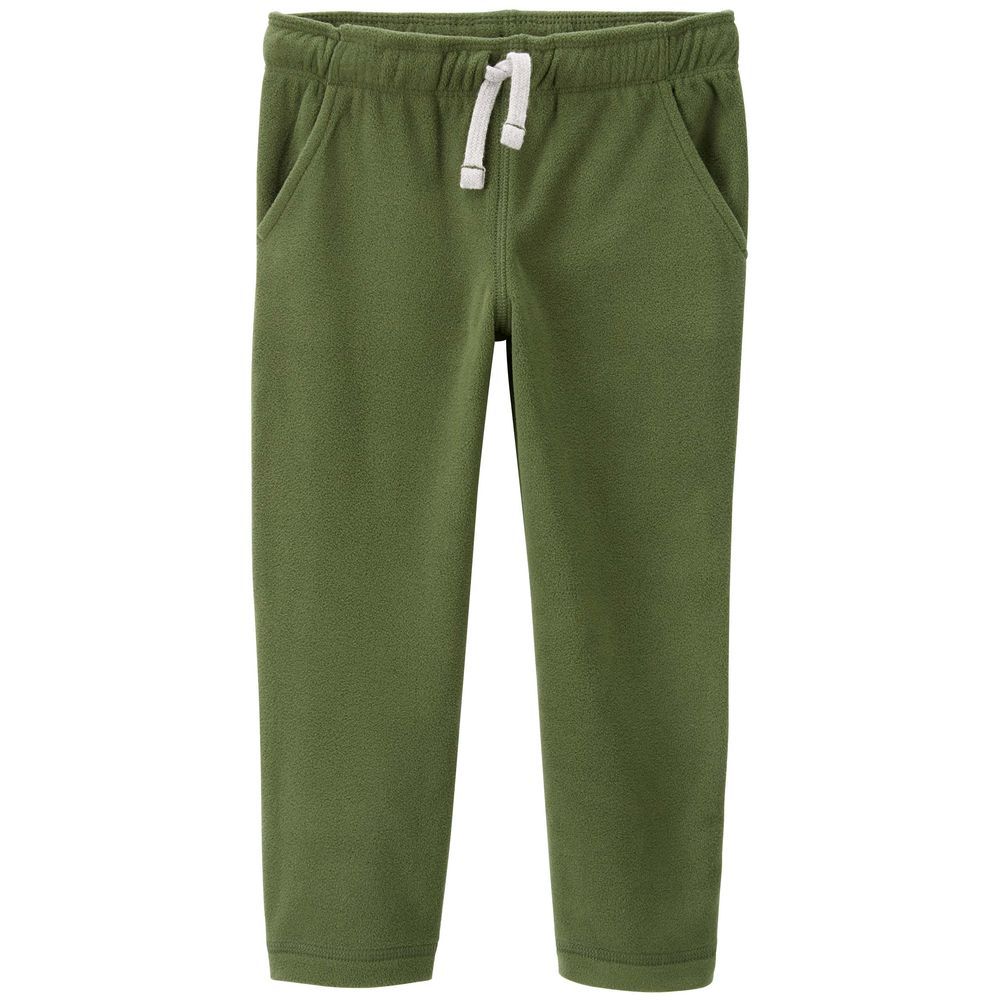 Carters - Pull-On Fleece Pants - Green