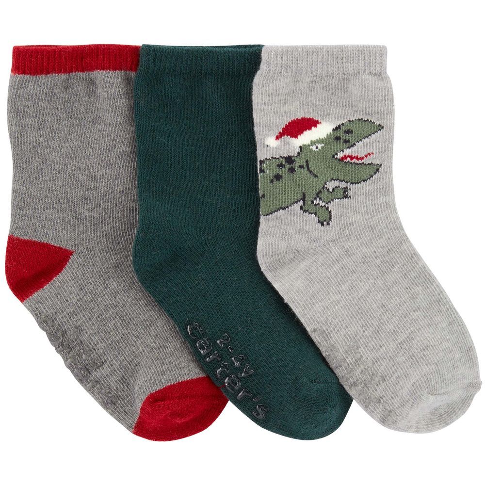 Carters - 3pc-Set - Christmas Socks