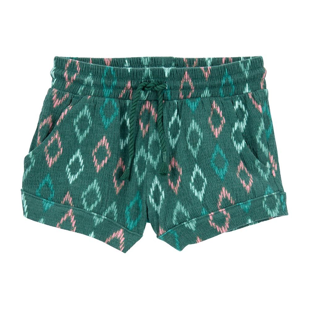 Carters - Girls Pull-On French Terry Shorts - Green