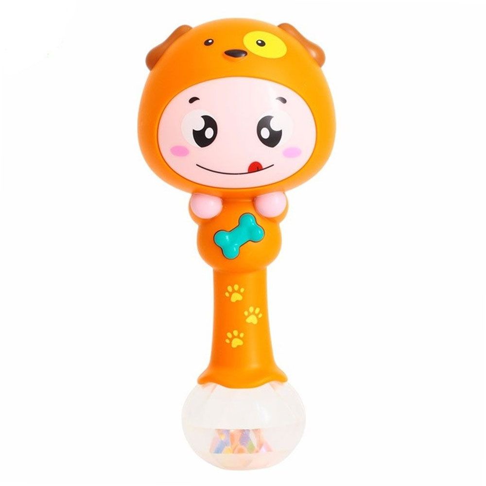 Hola - Baby Toys Rattle with Music for 3+ m - Orange